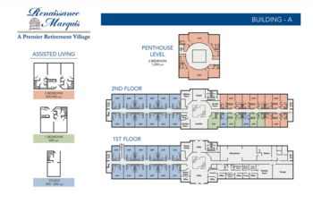 Floorplan of Renaissance Marquis, Assisted Living, Rome, GA 1
