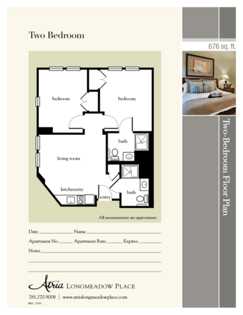 Floorplan of Atria Longmeadow Place, Assisted Living, Burlington, MA 5
