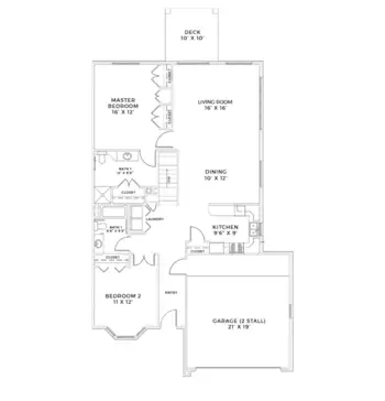 Floorplan of Breton Woods Rehabilitation and Living Centre, Assisted Living, Grand Rapids, MI 1