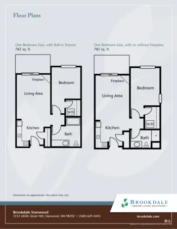 Floorplan of Brookdale Stanwood, Assisted Living, Stanwood, WA 3