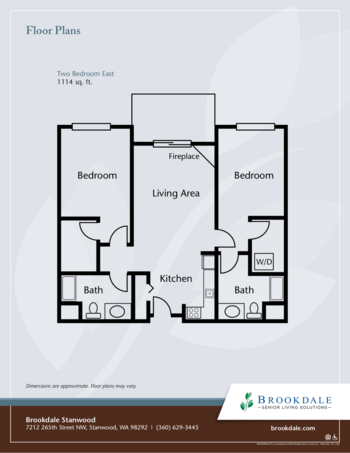 Floorplan of Brookdale Stanwood, Assisted Living, Stanwood, WA 5
