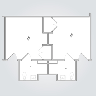 Floorplan of Clackamas View Senior Living, Assisted Living, Milwaukie, OR 1