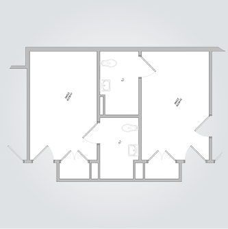 Floorplan of Clackamas View Senior Living, Assisted Living, Milwaukie, OR 3