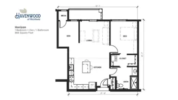 Floorplan of Havenwood of Richfield, Assisted Living, Memory Care, Richfield, MN 1