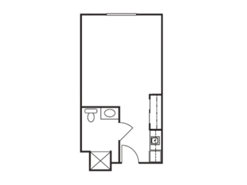 Floorplan of The Social at Cotswold, Assisted Living, Charlotte, NC 1
