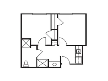 Floorplan of The Social at Cotswold, Assisted Living, Charlotte, NC 4