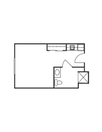 Floorplan of The Social at Cotswold, Assisted Living, Charlotte, NC 6