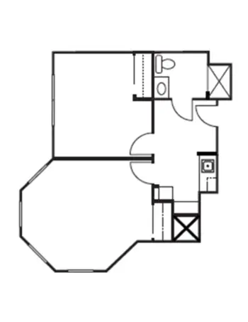 Floorplan of The Social at Cotswold, Assisted Living, Charlotte, NC 7