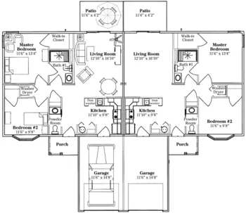 Floorplan of The Villages at Greystone, Assisted Living, Beaver, WV 2