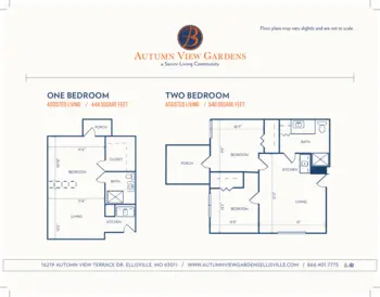 Floorplan of Autumn View Gardens - Ellisville, Assisted Living, Ellisville, MO 3