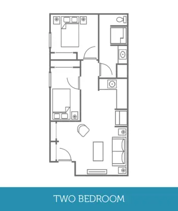 Floorplan of Franklin Manor, Assisted Living, Winchester, TN 2