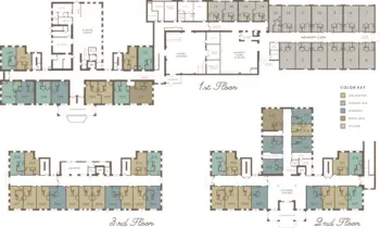 Floorplan of Oakwood Senior Living, Assisted Living, Knoxville, TN 1