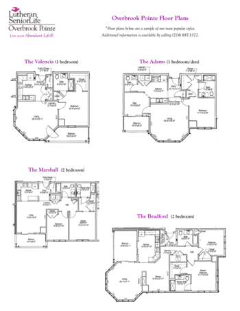Floorplan of St John Specialty Community, Assisted Living, Mars, PA 1