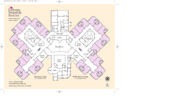 Floorplan of St John Specialty Community, Assisted Living, Mars, PA 2