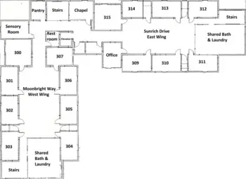 Floorplan of Elmore Assisted Living, Assisted Living, Memory Care, Elmore, MN 2