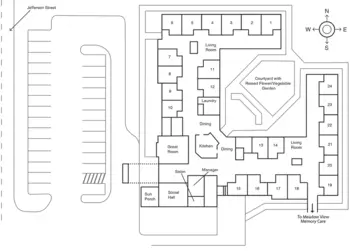 Floorplan of Meadow Ridge Assisted Living, Assisted Living, Baraboo, WI 2