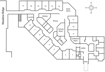 Floorplan of Meadow Ridge Assisted Living, Assisted Living, Baraboo, WI 3