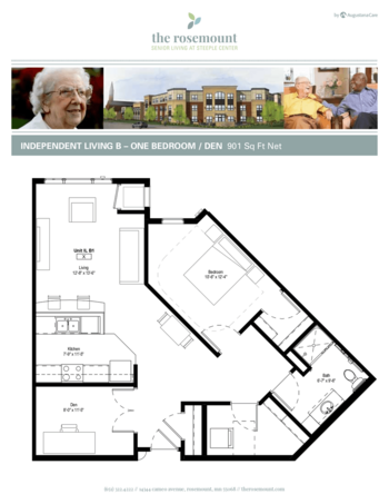 Floorplan of The Rosemount, Assisted Living, Memory Care, Rosemount, MN 19