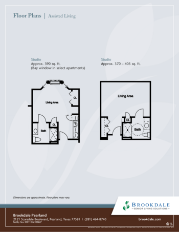 Floorplan of Brookdale Pearland, Assisted Living, Pearland, TX 1