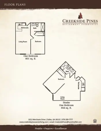 Floorplan of Copper Canyon, Assisted Living, Memory Care, Tucson, AZ 4