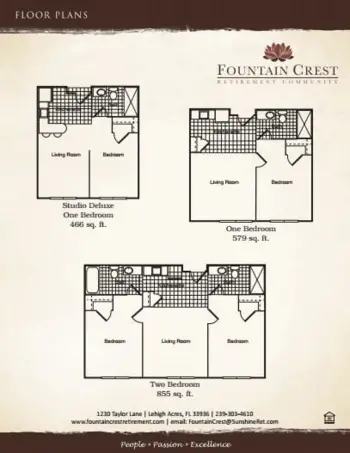 Floorplan of Copper Canyon, Assisted Living, Memory Care, Tucson, AZ 9