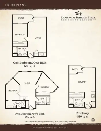 Floorplan of Copper Canyon, Assisted Living, Memory Care, Tucson, AZ 11