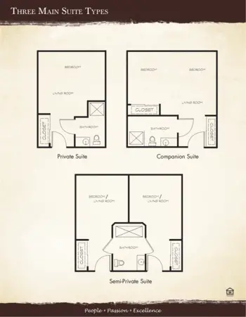Floorplan of Copper Canyon, Assisted Living, Memory Care, Tucson, AZ 12
