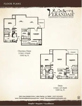 Floorplan of Copper Canyon, Assisted Living, Memory Care, Tucson, AZ 13