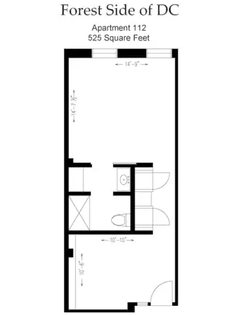 Floorplan of Forest Side Memory Care, Assisted Living, Memory Care, Washington, DC 4