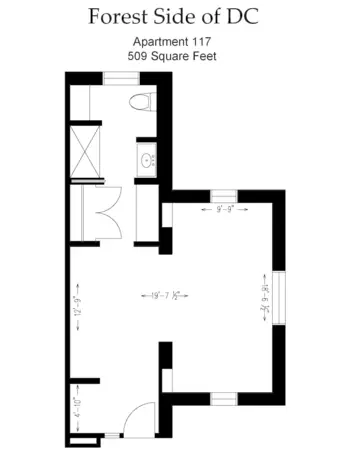 Floorplan of Forest Side Memory Care, Assisted Living, Memory Care, Washington, DC 6