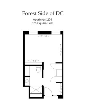 Floorplan of Forest Side Memory Care, Assisted Living, Memory Care, Washington, DC 8
