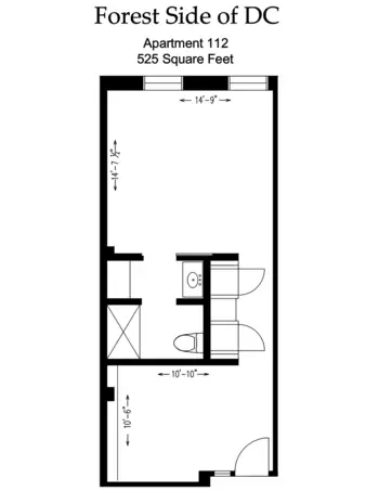 Floorplan of Forest Side Memory Care, Assisted Living, Memory Care, Washington, DC 12