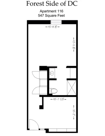 Floorplan of Forest Side Memory Care, Assisted Living, Memory Care, Washington, DC 13