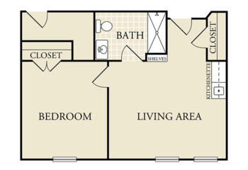 Floorplan of Heritage Place Boerne, Assisted Living, Boerne, TX 2