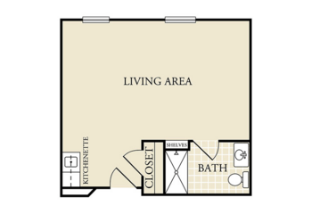 Floorplan of Heritage Place Boerne, Assisted Living, Boerne, TX 4