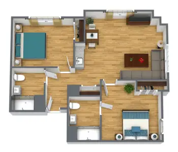 Floorplan of Magnolia Place of Roswell, Assisted Living, Memory Care, Roswell, GA 5