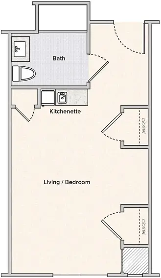 Floorplan of The Fremont Senior Living, Assisted Living, Memory Care, Springfield, MO 2
