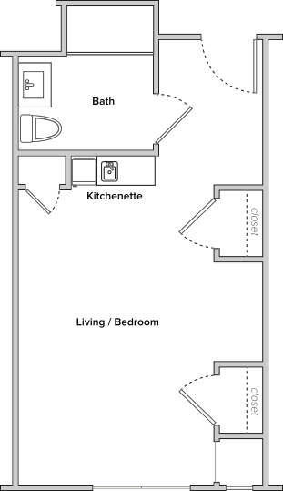 Floorplan of The Fremont Senior Living, Assisted Living, Memory Care, Springfield, MO 3