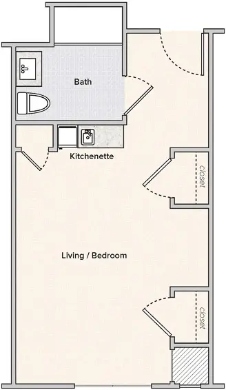 Floorplan of The Fremont Senior Living, Assisted Living, Memory Care, Springfield, MO 5