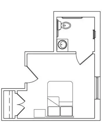 Floorplan of Charter Senior Living of Vernon Hills, Assisted Living, Vernon Hills, IL 4