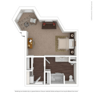 Floorplan of Juniper Village at Forest Hills, Assisted Living, Pittsburgh, PA 6