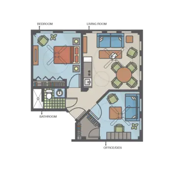 Floorplan of Lake Gibson Village, Assisted Living, Lakeland, FL 3