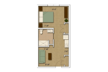 Floorplan of Morningstar of Santa Fe, Assisted Living, Memory Care, Santa Fe, NM 1
