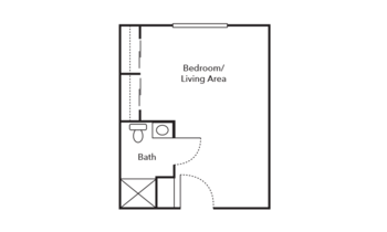 Floorplan of Palmetto Landing, Assisted Living, Winter Springs, FL 2