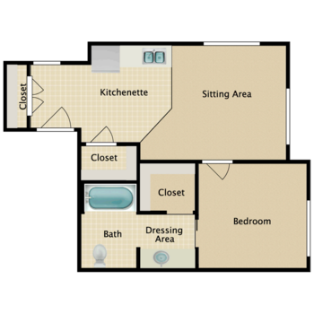 Floorplan of River Bend Assisted Living, Assisted Living, Memory Care, Rochester, MN 4