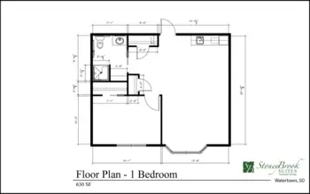Floorplan of Stoneybrook Suites of Watertown, Assisted Living, Watertown, SD 5