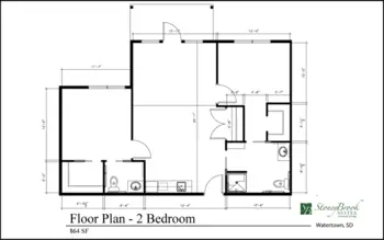 Floorplan of Stoneybrook Suites of Watertown, Assisted Living, Watertown, SD 8