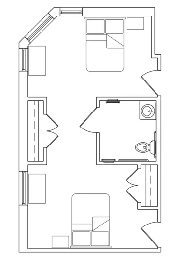 Floorplan of The Addington Place of Clear Lake, Assisted Living, Houston, TX 1