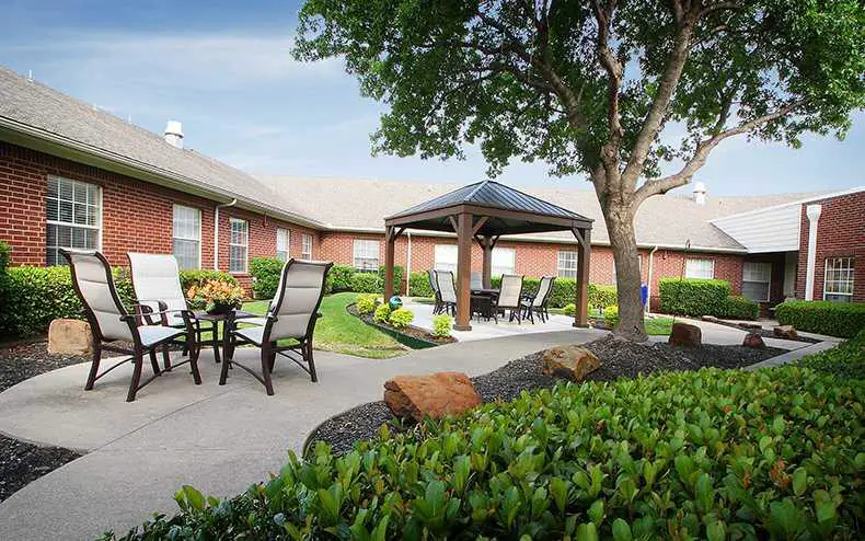 Wyndham Court of Plano Senior Living Community Assisted Living in Wyndham Court of Plano Senior Living Community Assisted Living in