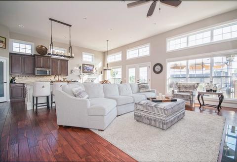 Inside of a home